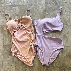 2 Aerie swimsuits
